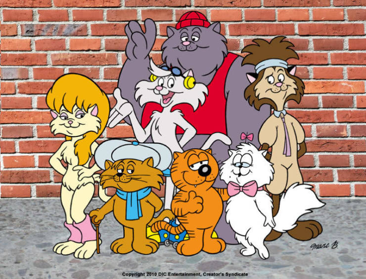 nostalgia - heathcliff and the catillac cats - Copyright 2010 Dic Entertainment, Creator's Syndicate
