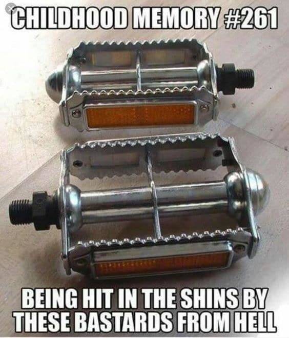 nostalgia - only 90s kids will remember - Childhood Memory Being Hit In The Shins By These Bastards From Hell