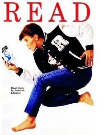 nostalgia - david bowie read poster - Read Did Bowie Ar Amen Libraries