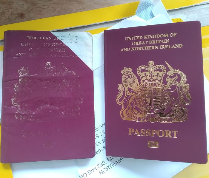 aged british passport hong kong - European Un Unit Rigdo Annat United Kingdom Of Great Britain And Northern Ireland Passport livere 1978 Orp epos Po Box 390, Mo Northam