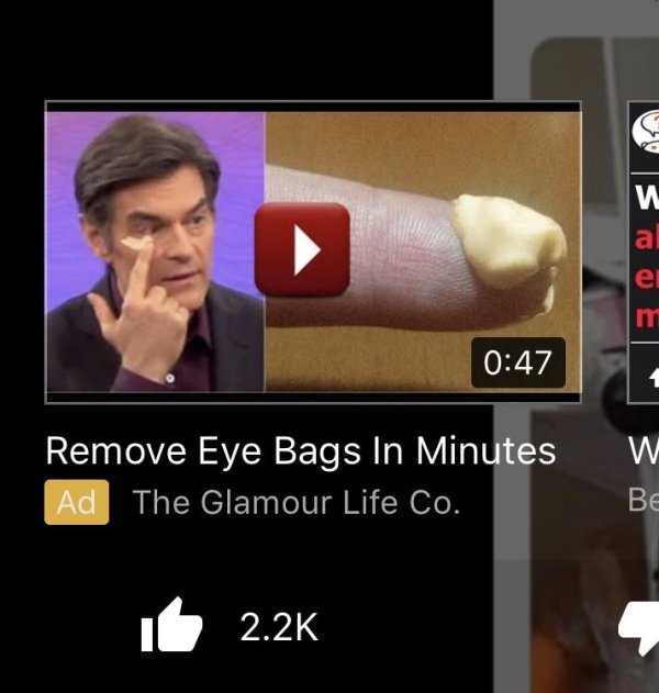 video - Remove Eye Bags In Minutes Ad The Glamour Life Co. 10