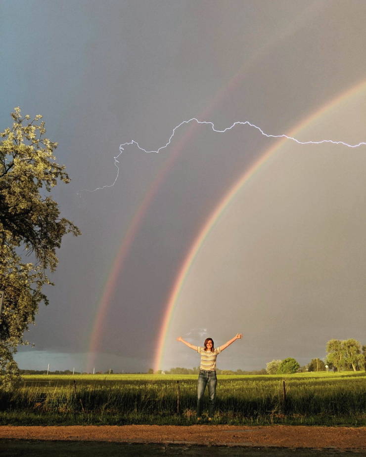 perfect timing rainbow