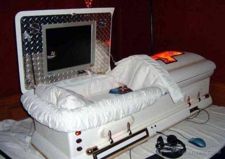 wtf coffin computer