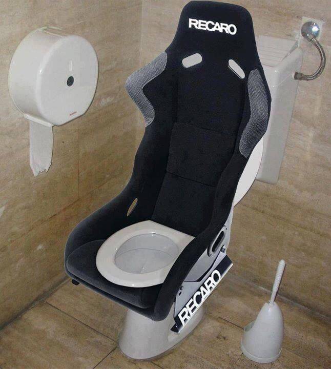 wtf recaro toilet seat