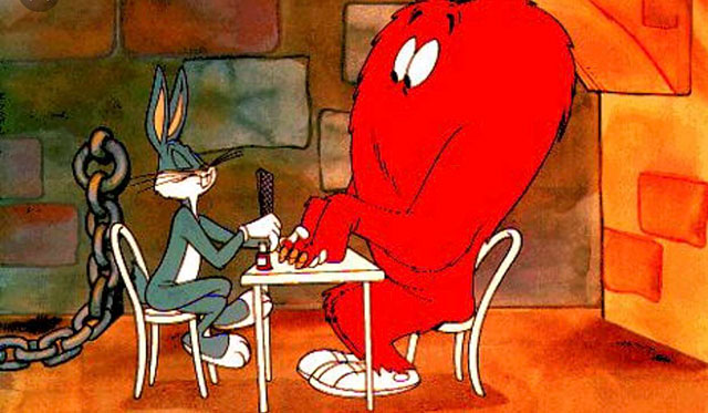 bugs bunny and gossamer