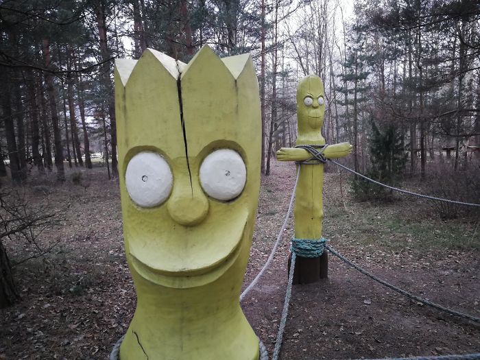 33 Creepy and odd things found in the woods.