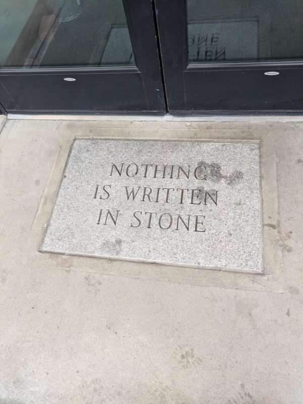 headstone - Nothine Is Written In Stone