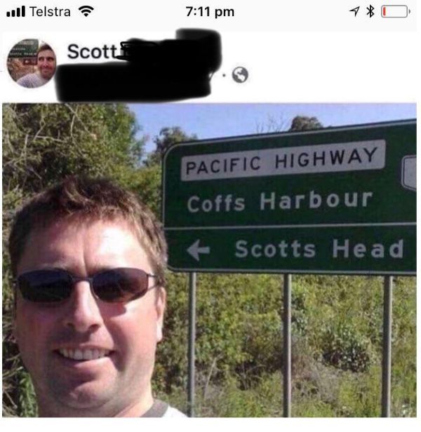 scotts head meme - Il Telstra Scott Pacific Highway Coffs Harbour Scotts Head