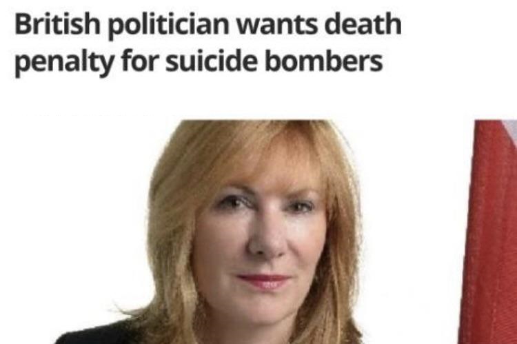 lip - British politician wants death penalty for suicide bombers