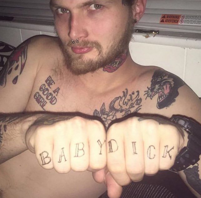 awful tattoos - Babydlick