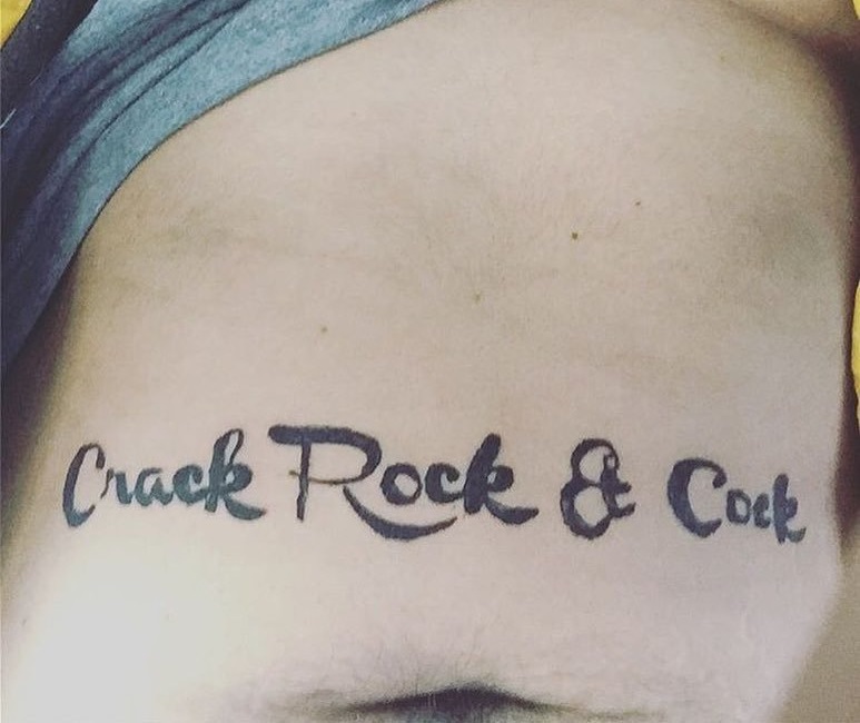 tattoo - Crack Rock & Cock