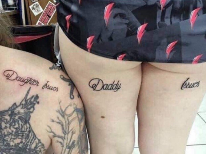 daughter tattoos for dad - Daughter issues addy.