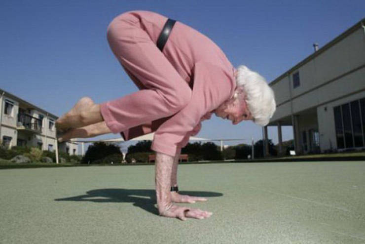 Impressively Weird Talents - yoga moves
