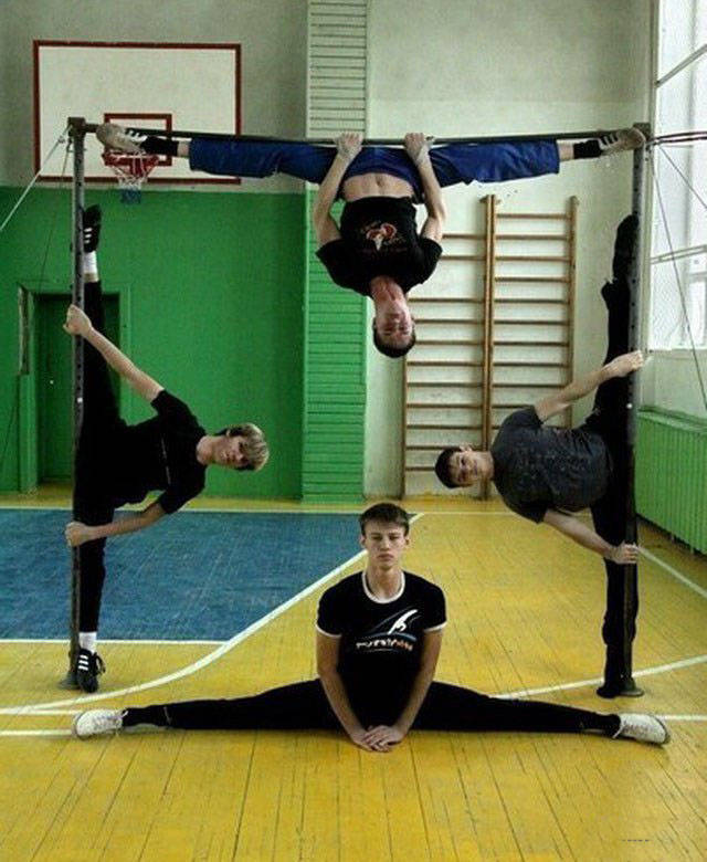 Impressively Weird Talents - look at this russian