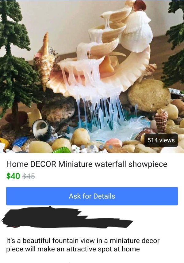 diy fail tree - 514 views Home Decor Miniature waterfall showpiece $40 $45 Ask for Details It's a beautiful fountain view in a miniature decor piece will make an attractive spot at home