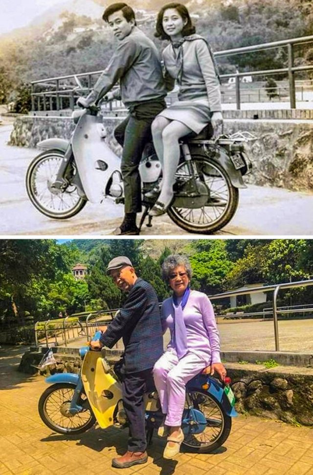 same bike same couple