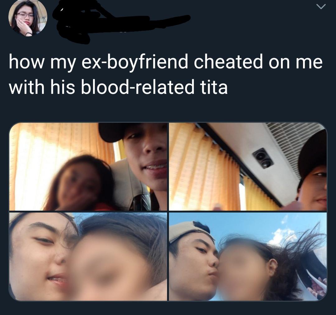 conversation - how my exboyfriend cheated on me with his bloodrelated tita