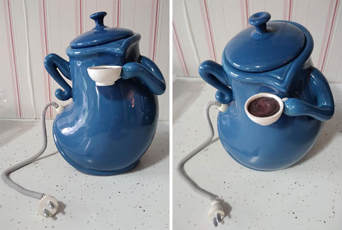 thrift store find teapot