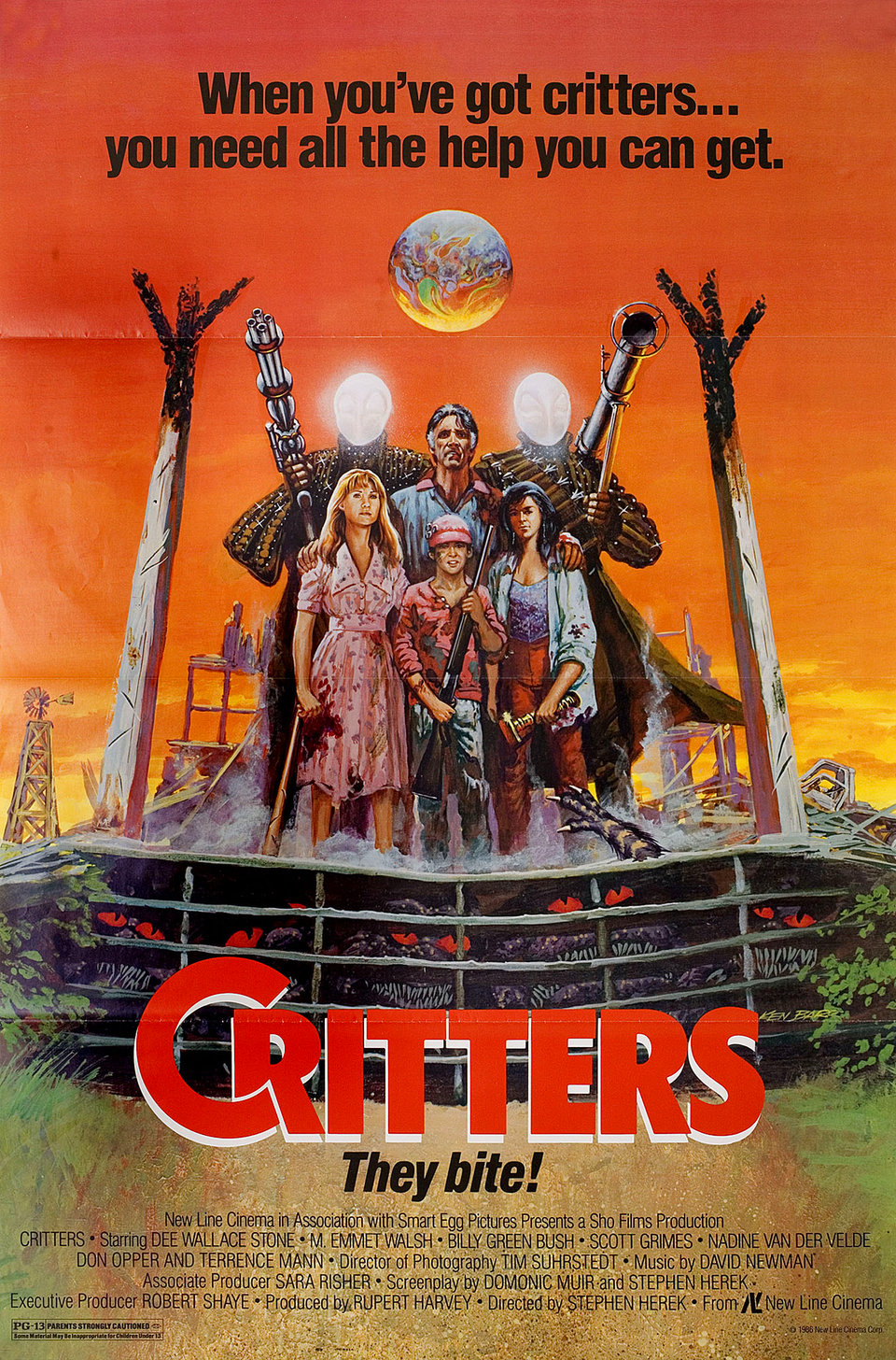 critters movie poster