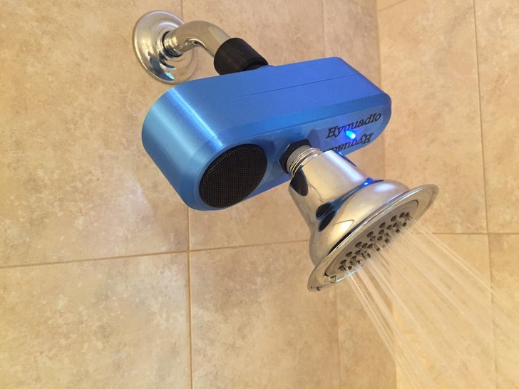 shower powered speaker - Elrouadio