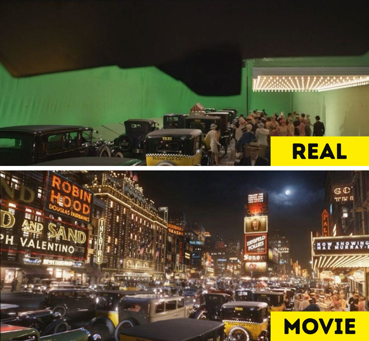 green screen city movie