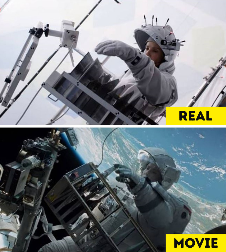 gravity special effects - 1 Real Movie