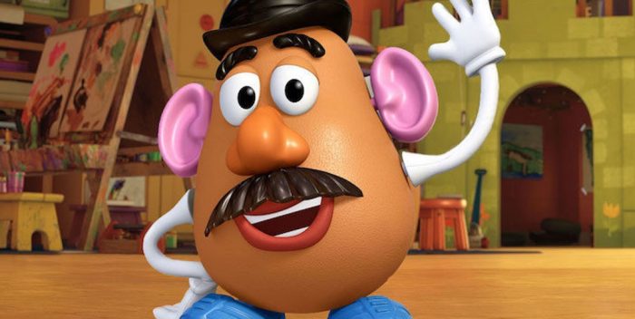 Mr. Potato head is still voiced by Don Rickles, even though he never recorded any dialogue for Toy Story 4. They pieced together his dialogue from over 25 years of his past material.