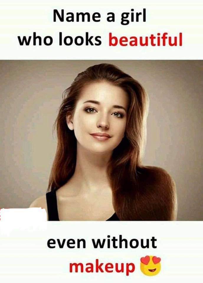 beautiful girl without makeup - Name a girl who looks beautiful even without makeup