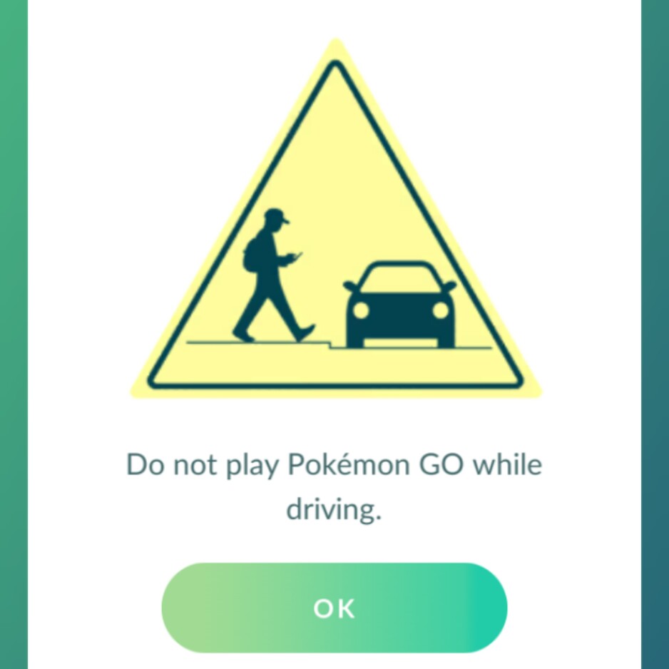 pokemon go area 51 - Do not play Pokmon Go while driving Ok