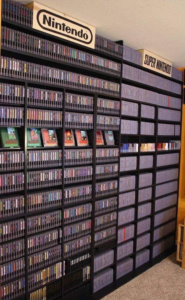 Every single Nintendo game from 1985-2000.