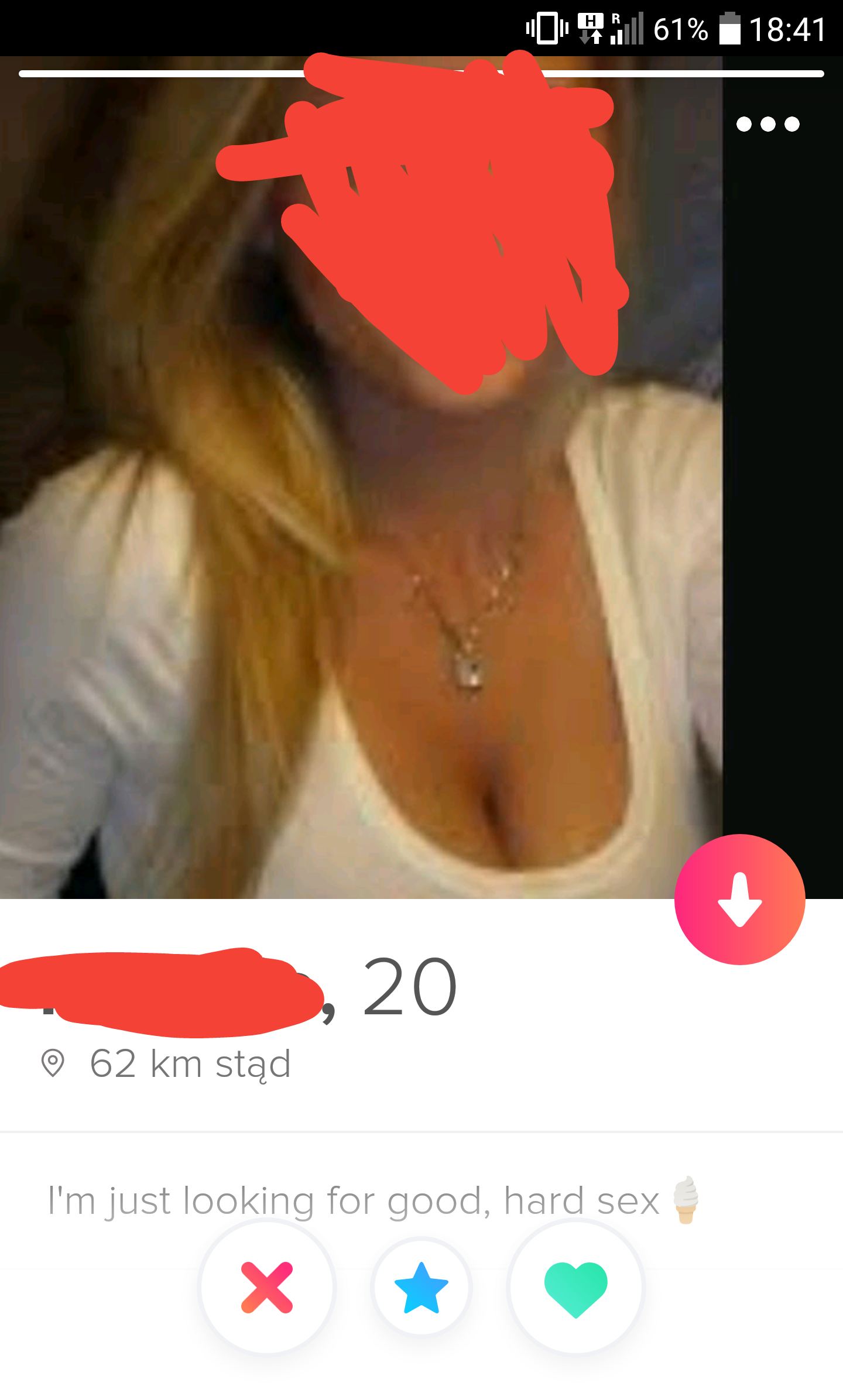 tinder wins and fails -std I'm just looking for good, hard sex