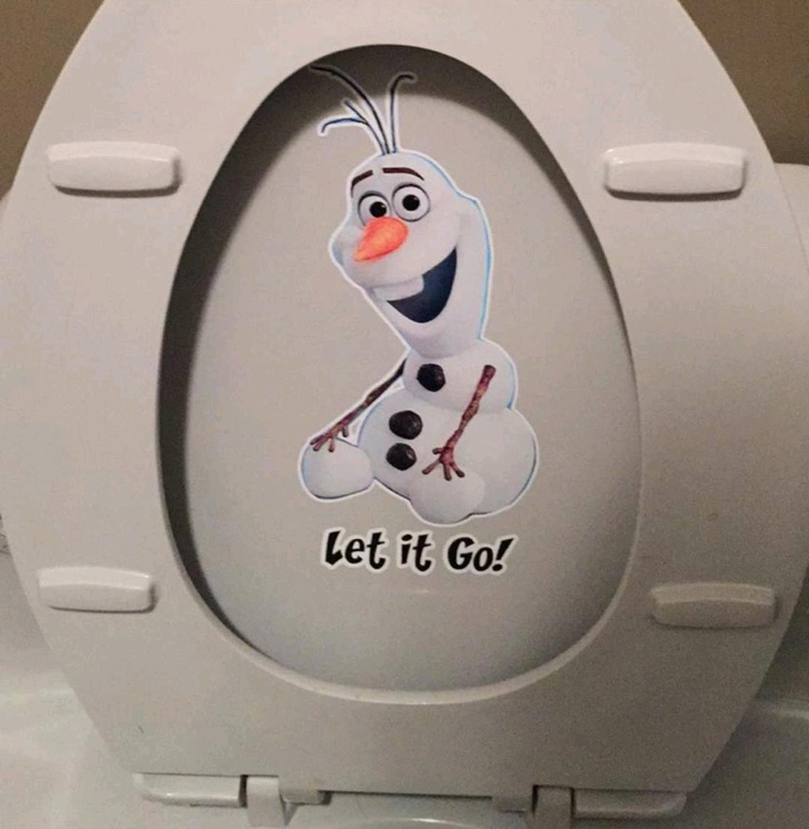 toilet dad jokes - Let it Go!