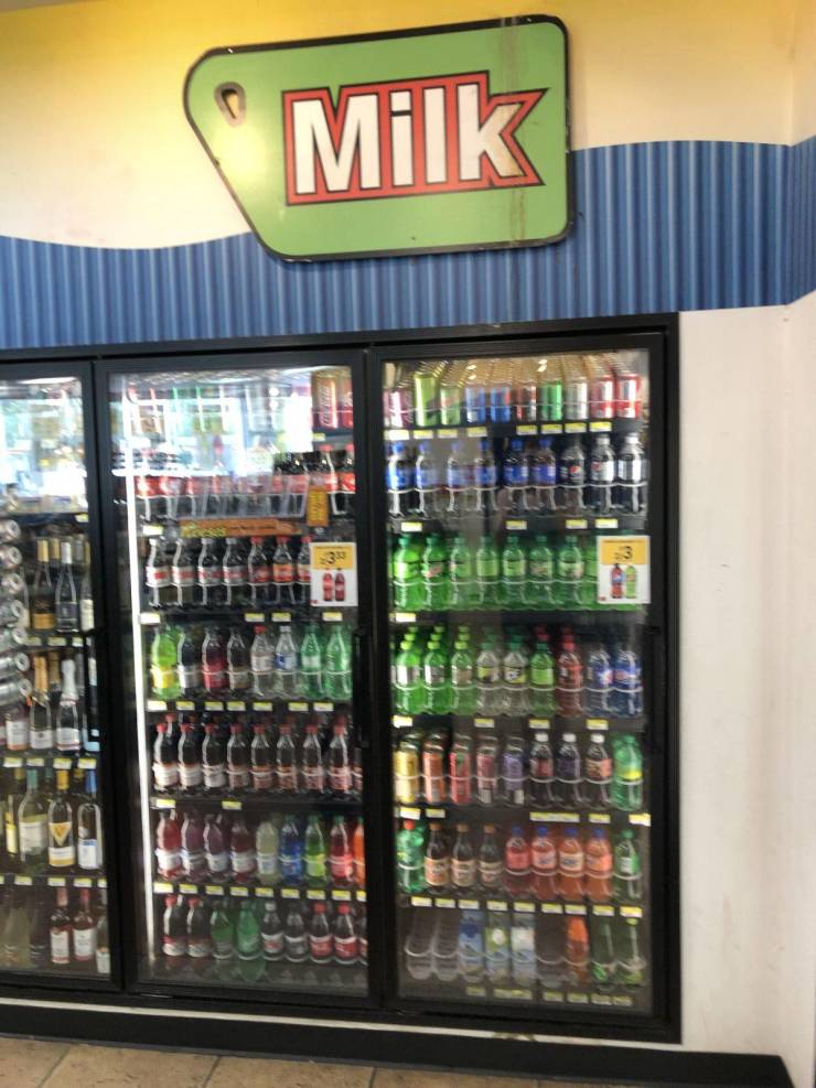liquor store - Milk