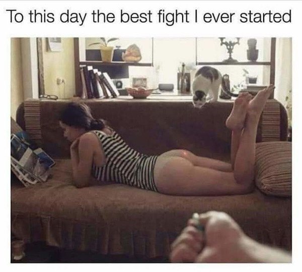 photo caption - To this day the best fight I ever started