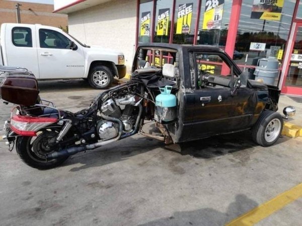 redneck truck motorcycle - Rewards
