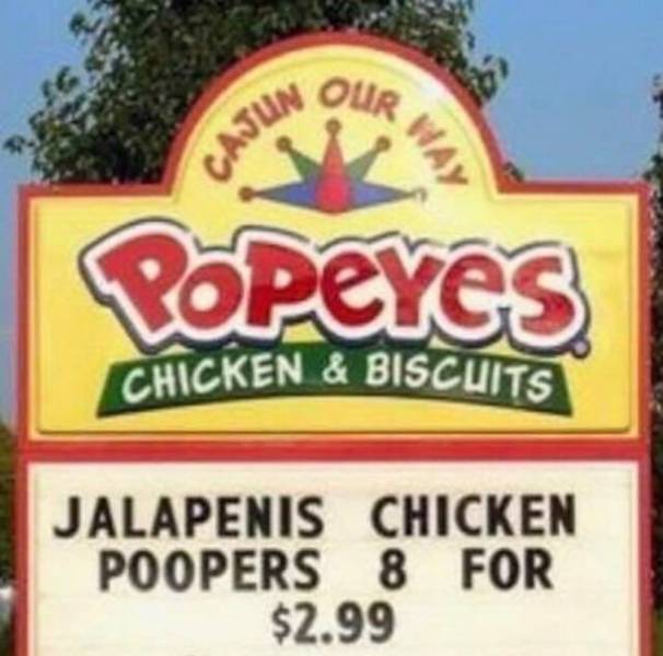 jalapenis chicken poopers - Un Oue No Yes Chicken & Biscuits Jalapenis Chicken Poopers 8 For $2.99