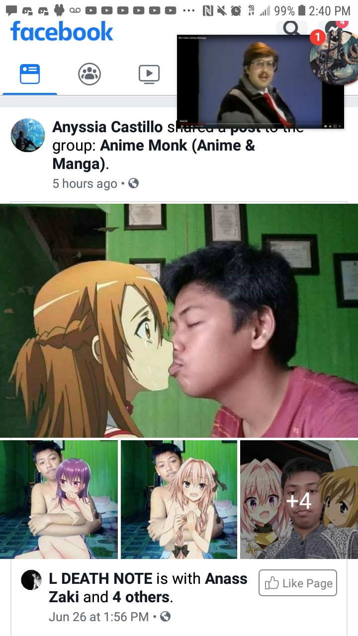 facebook - 99% Dddddd... No facebook Anyssia Castillo Scirco a poor group Anime Monk Anime & Manga. 5 hours ago Page L Death Note is with Anass Zaki and 4 others. Jun 26 at .