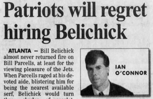 ian o connor belichick - Patriots will regret hiring Belichick Atlanta Bill Belichick almost never returned fire on Bill Parcells, at least for the viewing pleasure of the Jets. When Parcells raged at his de voted aide, blistering him for being the neares