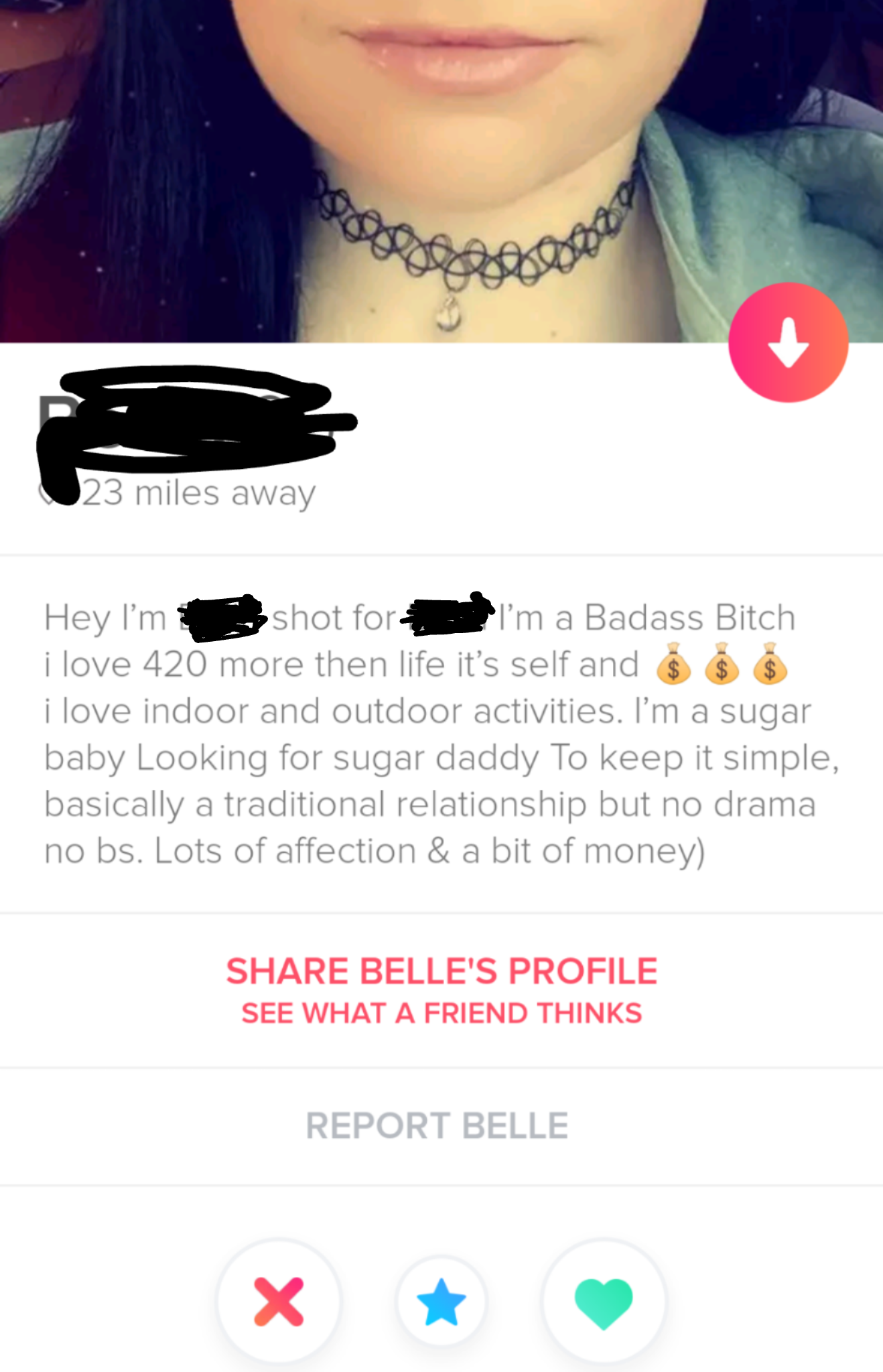 shameless tinder - SoloHey I' m shot form a Badass Bitch I love 420 more then life it's self and $$$ I love indoor and outdoor activities. I'm a sugar baby Looking for sugar daddy To keep it simple, basically a traditional relationship but no drama no b