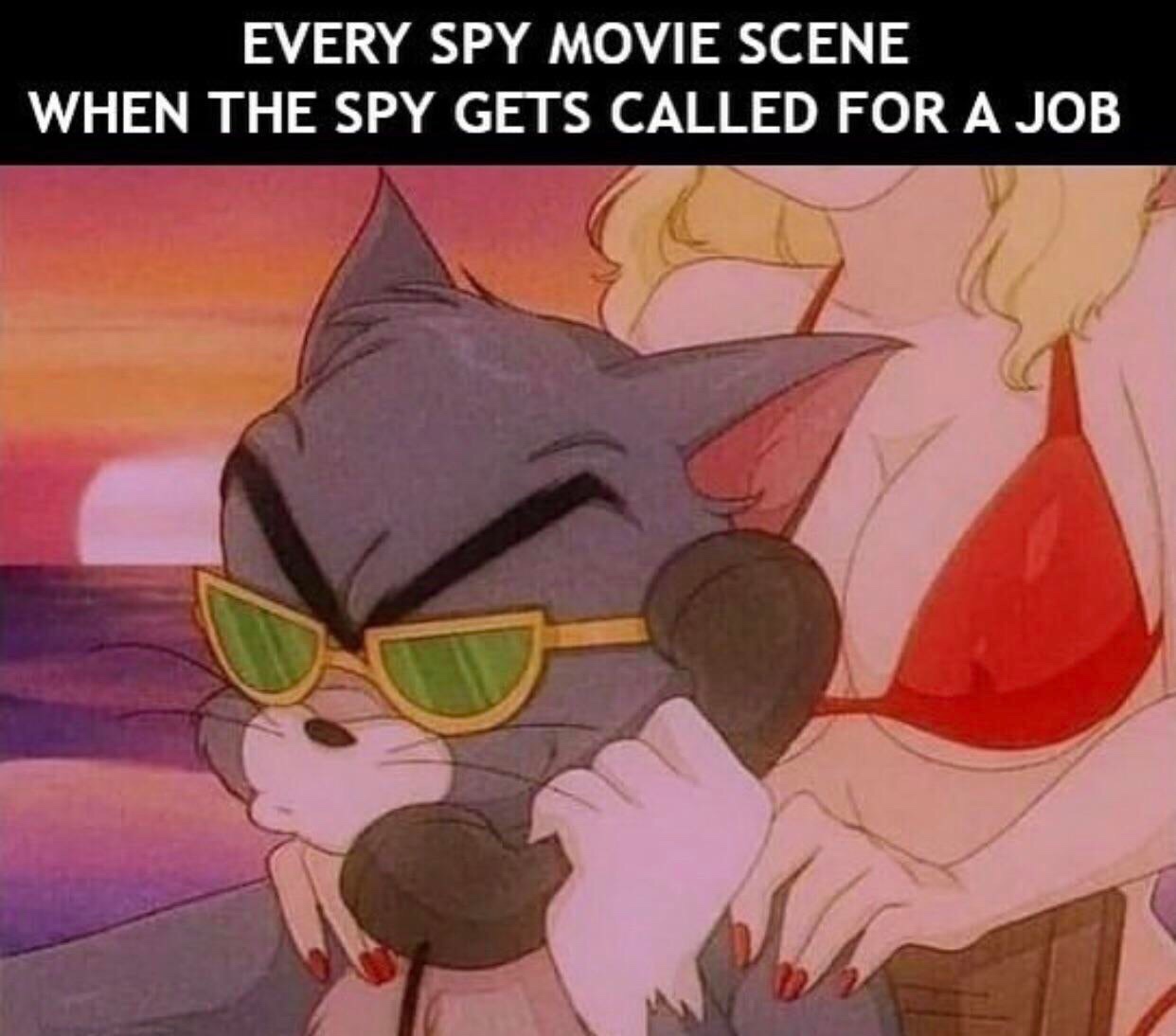 every spy movie scene when the spy gets called for a job - Every Spy Movie Scene When The Spy Gets Called For A Job