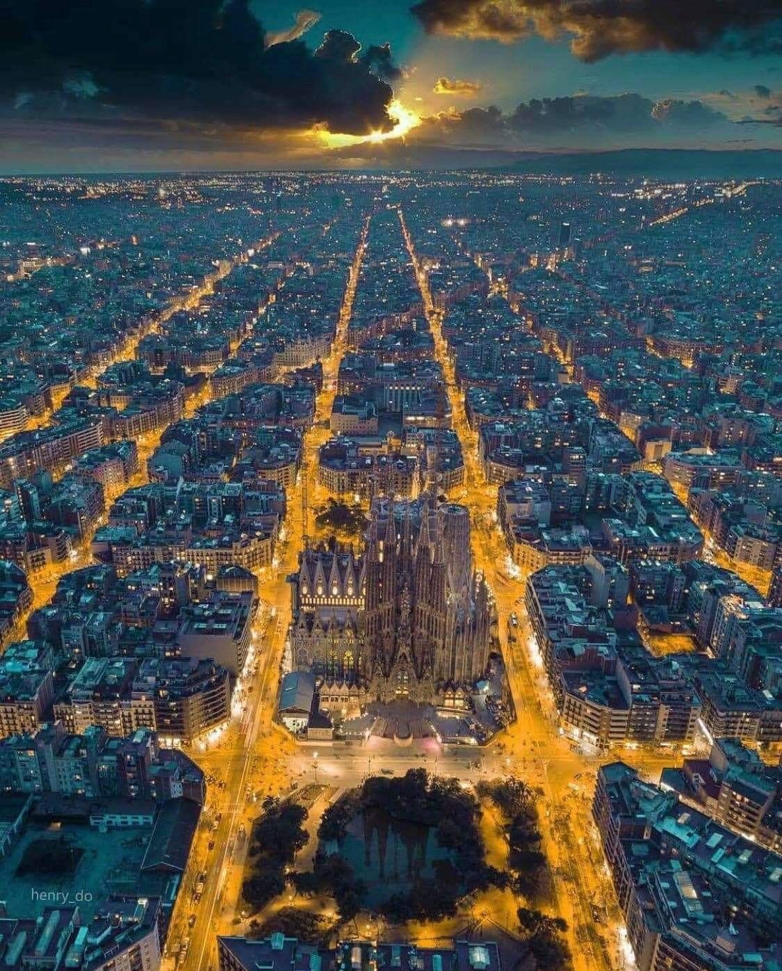 barcelona day and night - henry do