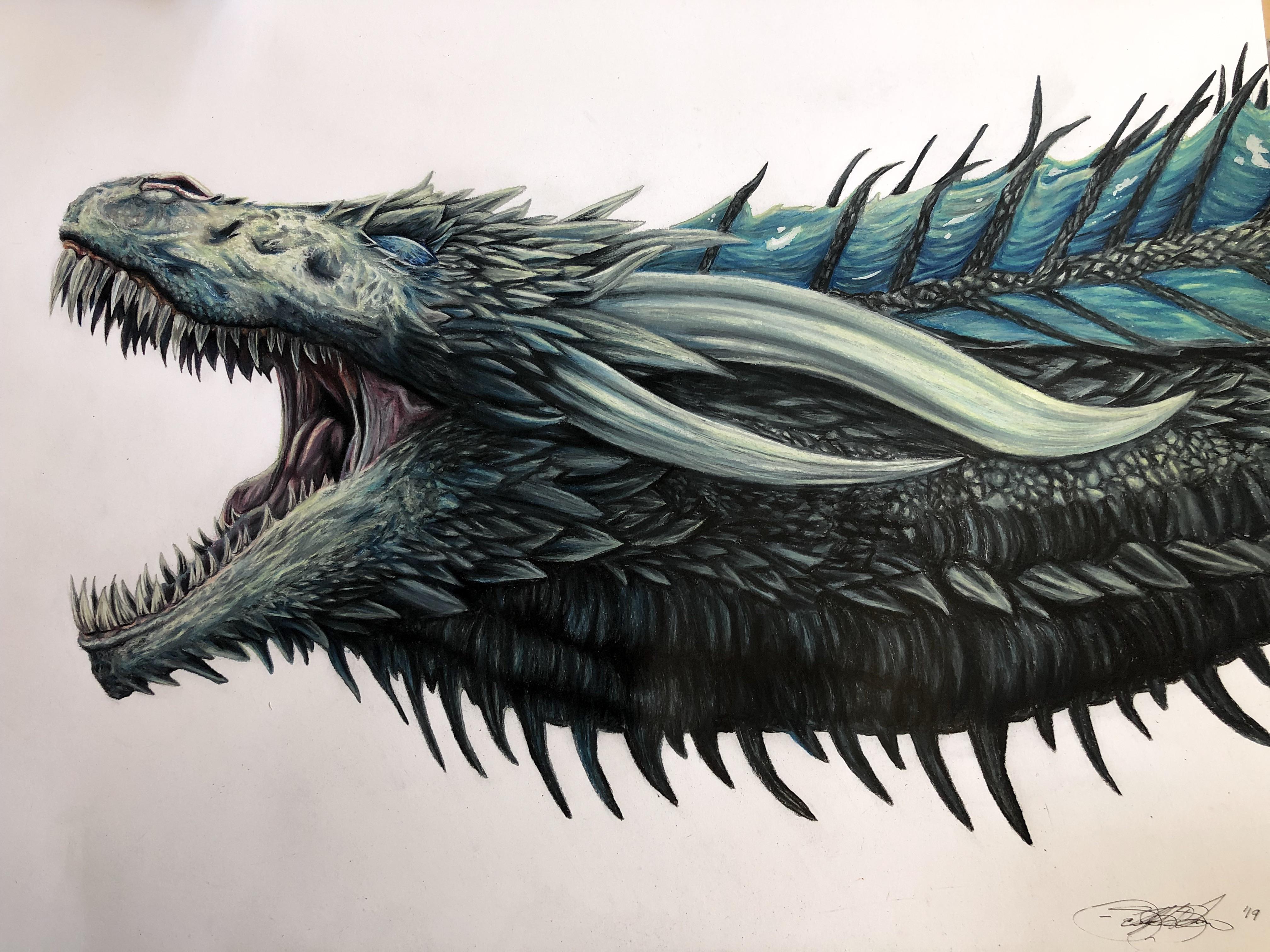 viserion drawing