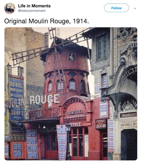 moulin rouge 1914 - Life in Moments Original Moulin Rouge, 1914. Dufayel Adiers Je Rouge Dufatila Vu Deadmilles Ol Rel. Location Matineea 32 Bacne Ton Nue Cacw Te Es103 Cache