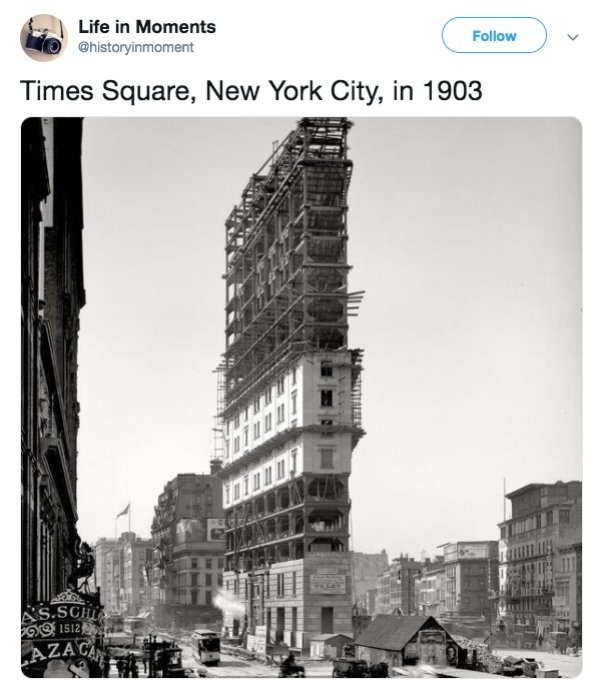 one time square - Life in Moments v Times Square, New York City, in 1903 Indi Ns.Sch 99 1512 Azac