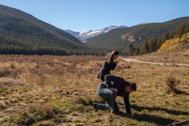 I Proposed To My GF This Weekend And Proceeded To Drop The Ring Down A Gopher Hole.