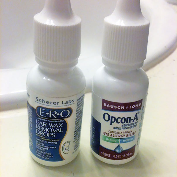 I Heard My Boyfriend Yelling That His "Eye Drops" We're Burning His Eyes.