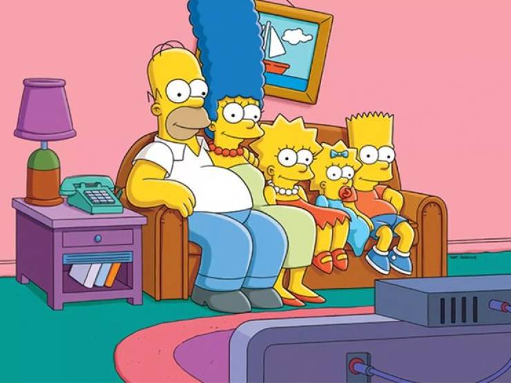 The original opening sequence of The Simpsons was made unusually long to cut the amount of animation work for each episode.