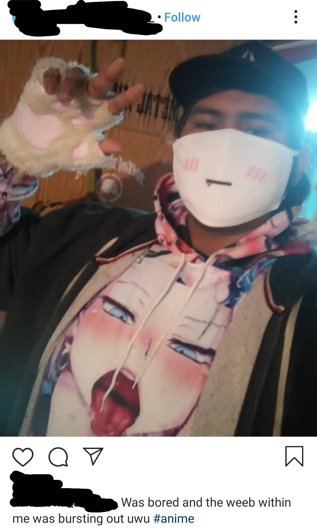 cringe pics - Was bored and the weeb within me was bursting out uwu