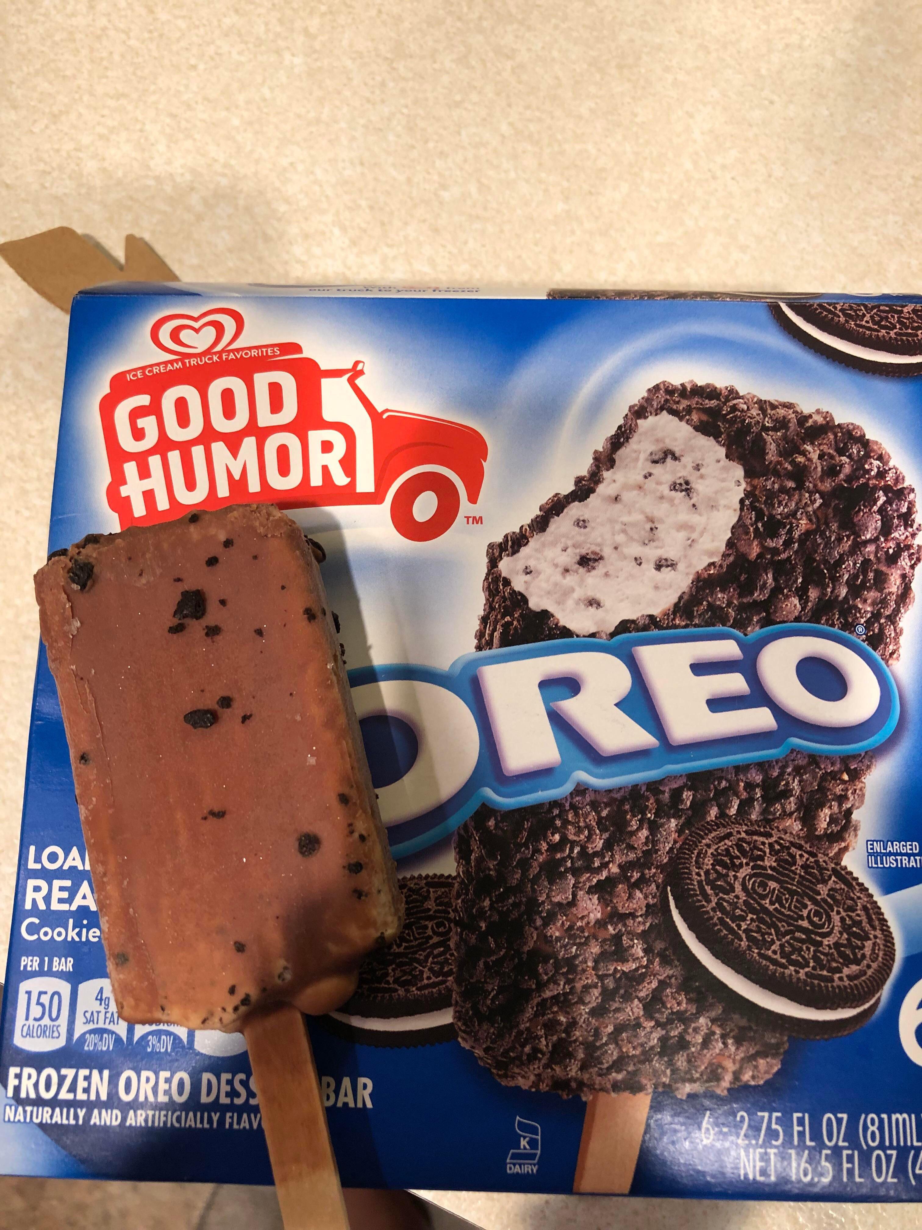 oreo ice cream good humor - Good Humor Rso Loa Rea Cookie Primar 150 Frozen Oreo Desbar Naturally And Artificially Flav 2.75 Fl Oz 81ML Net 16.5 Fl Oze