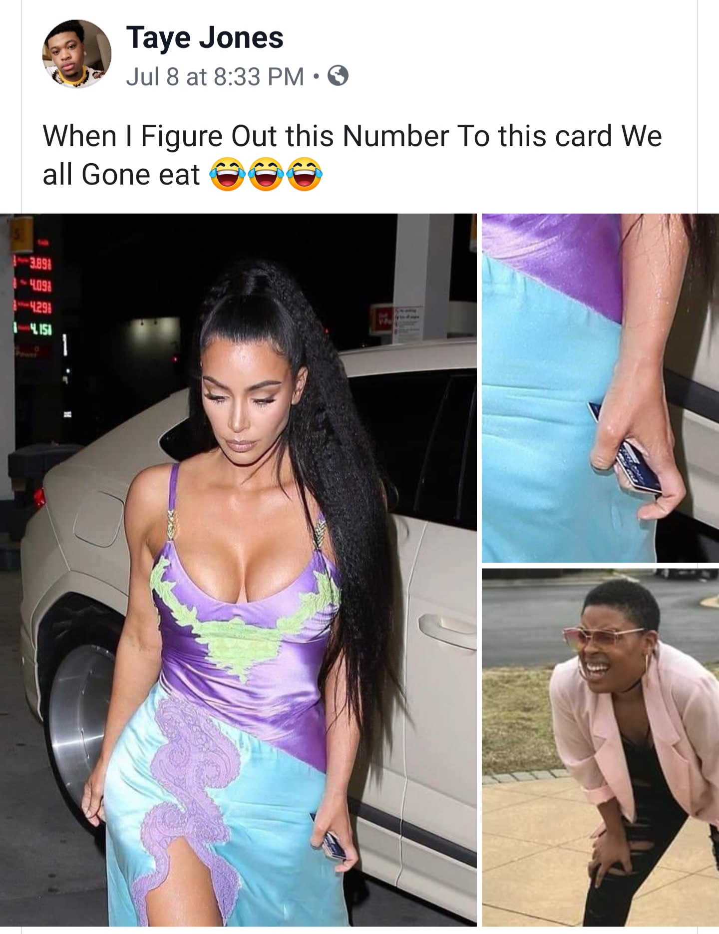 kim kardashian new car 2019 - Taye Jones Jul 8 at When I figure out this Number To this card We all Gone eat @@@